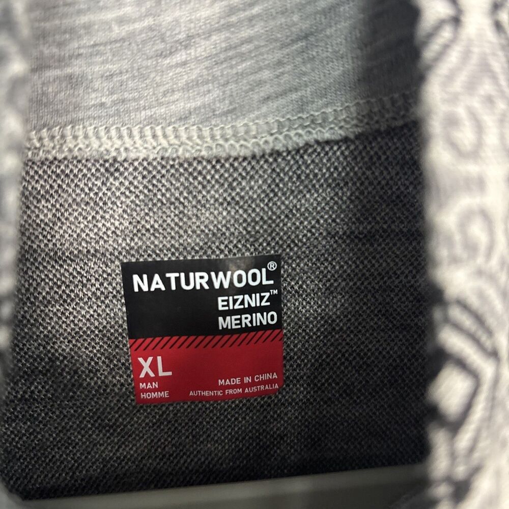 Naturwool Mens Merino Wool Pullover Size XL - Picture 2 of 8